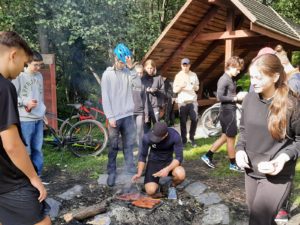 Szkolny rajd rowerowy wrzesień 2022