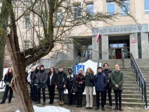 Wizyta w Sądzie Rejonowym