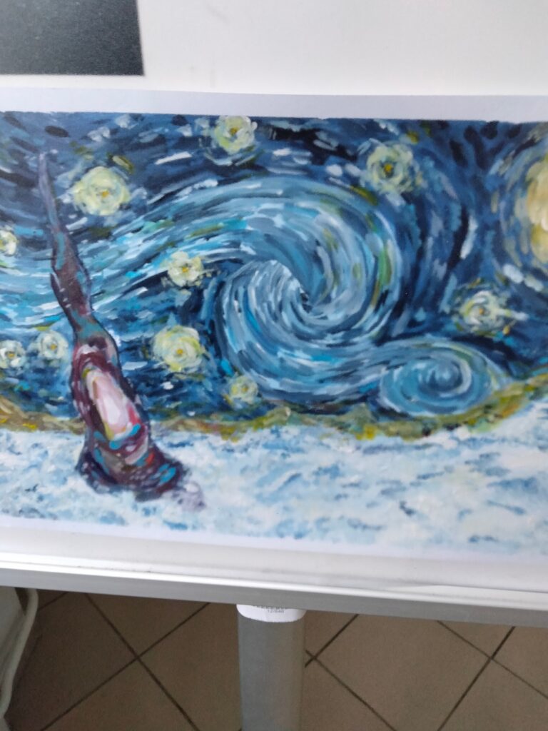 obraz - niebo na płótnie