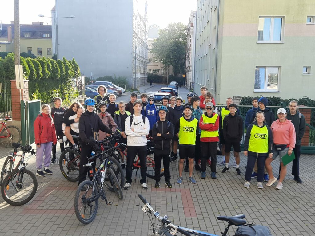 start rajdu rowerowego