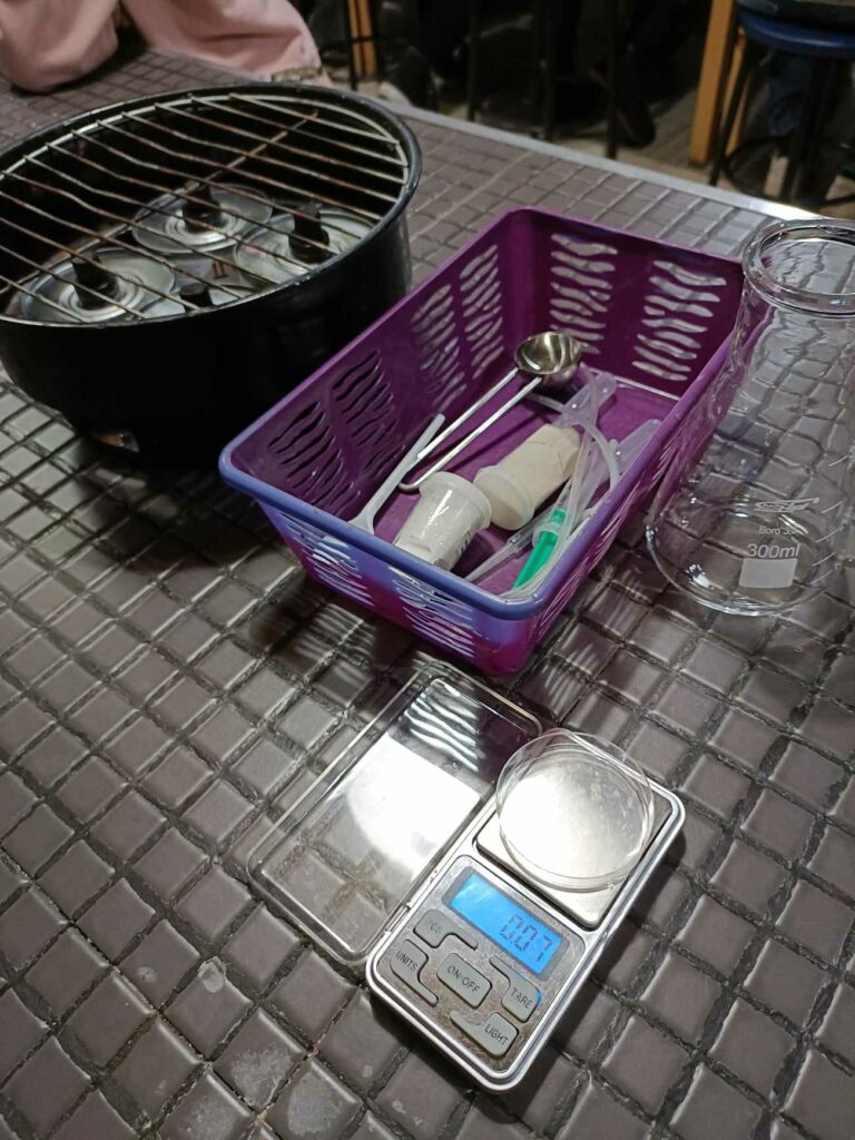 Kuchnia molekularna - sprzęt, z którego korzystaliśmy