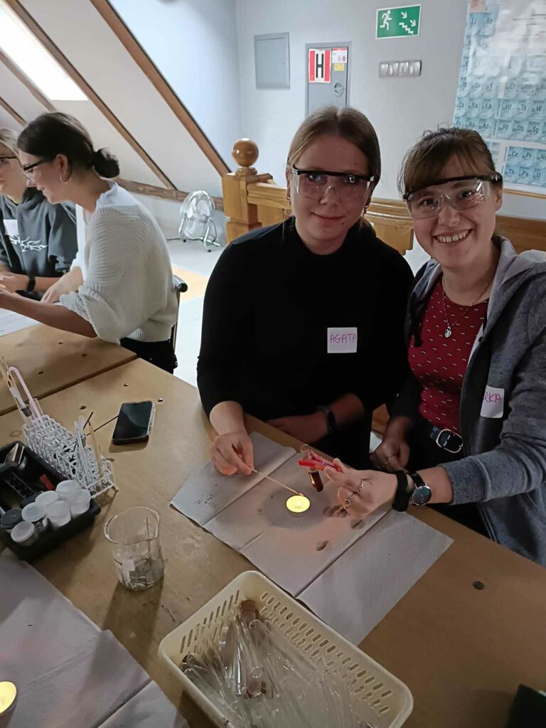 Substancja powstała w probówce