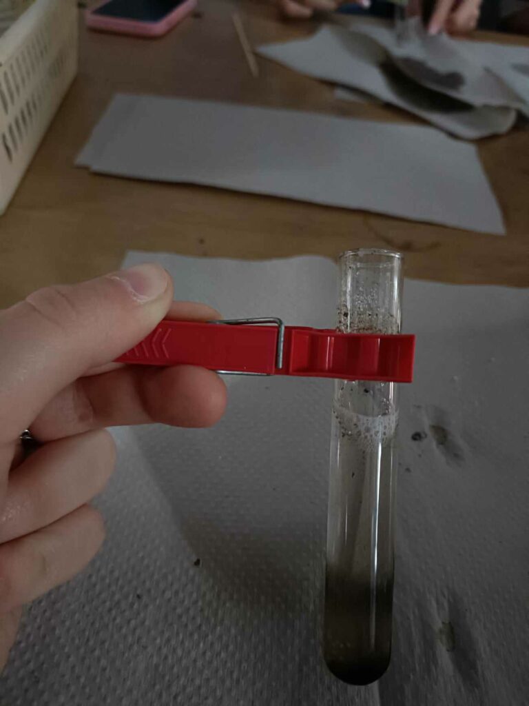 Substancja powstała w probówce