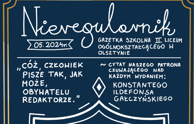 grafika Nieregularnik okładka