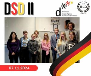 Zbliża się kolejna edycja egzaminu DSDII w naszej szkole