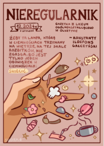 Okładka Nieregularnik grudzień 2024 - styczeń 2025