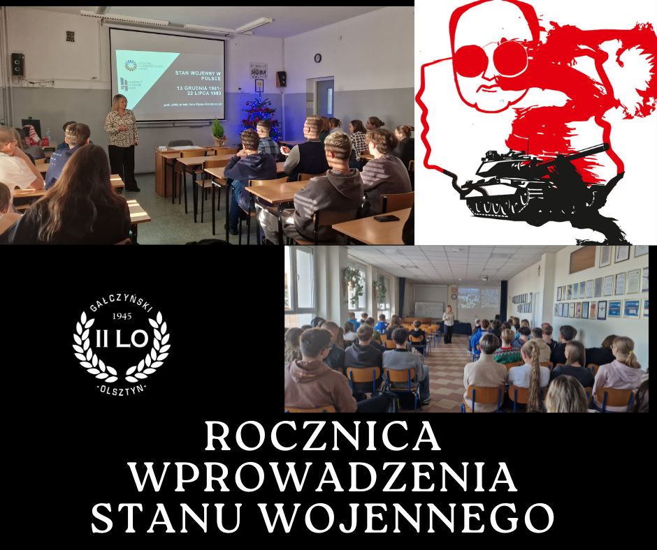 Rocznica wprowadzenia Stanu Wojennego w II LO