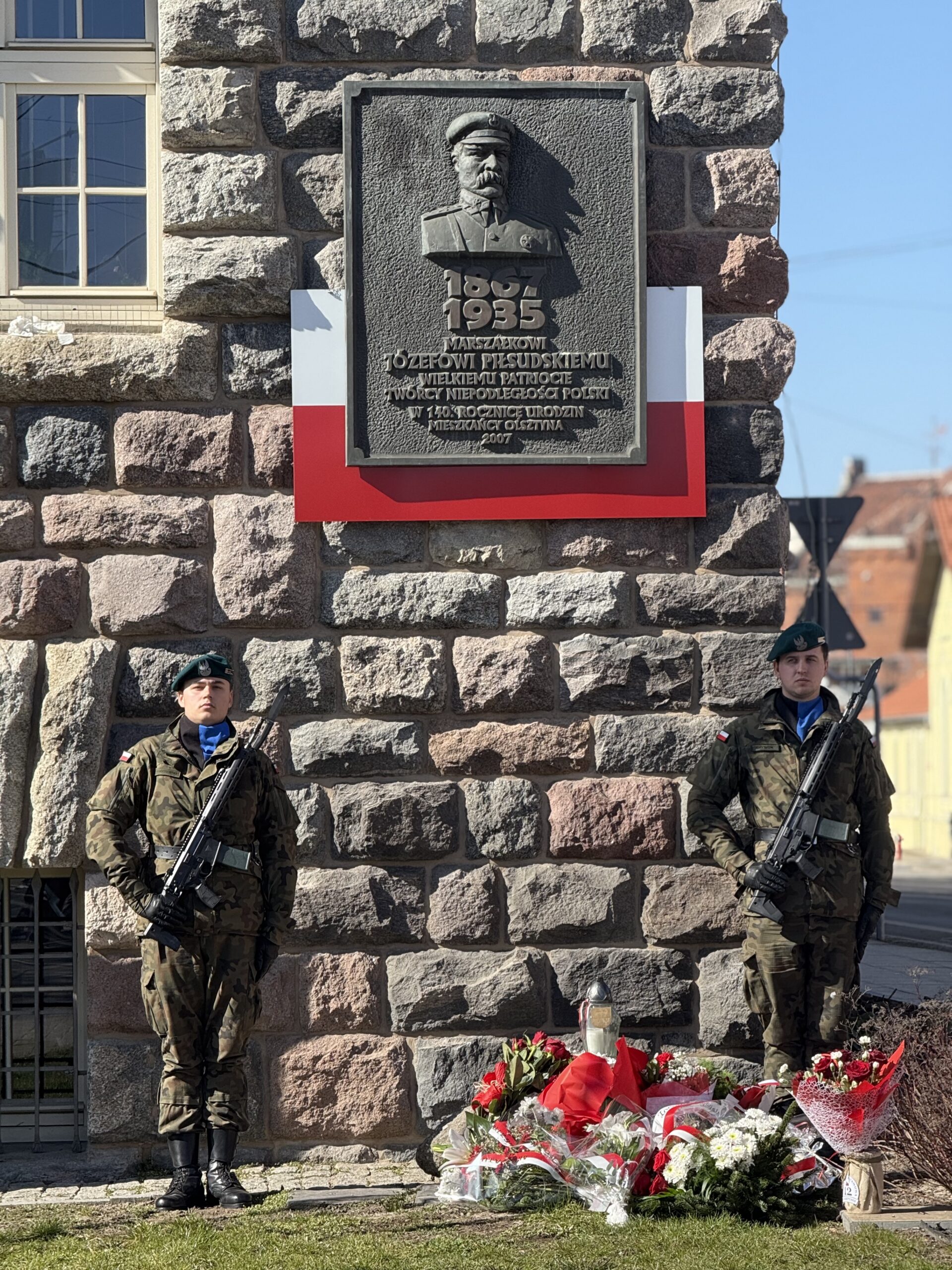 Na imieninach Piłsudskiego