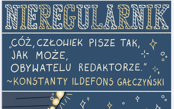 Nieregularnik październik 2025