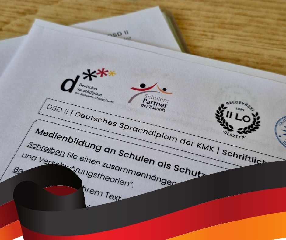 KOLEJNY EGZAMIN DSD W II LO